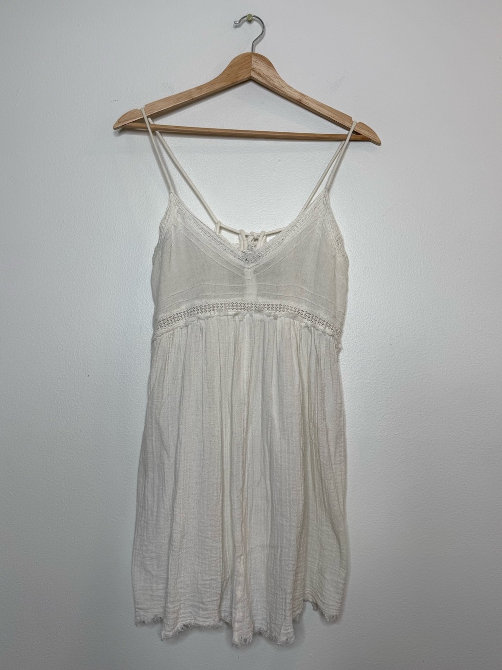 Urban Outfitters OFU coquette Cottagecore renfaire Beachy cotton tunic cover up